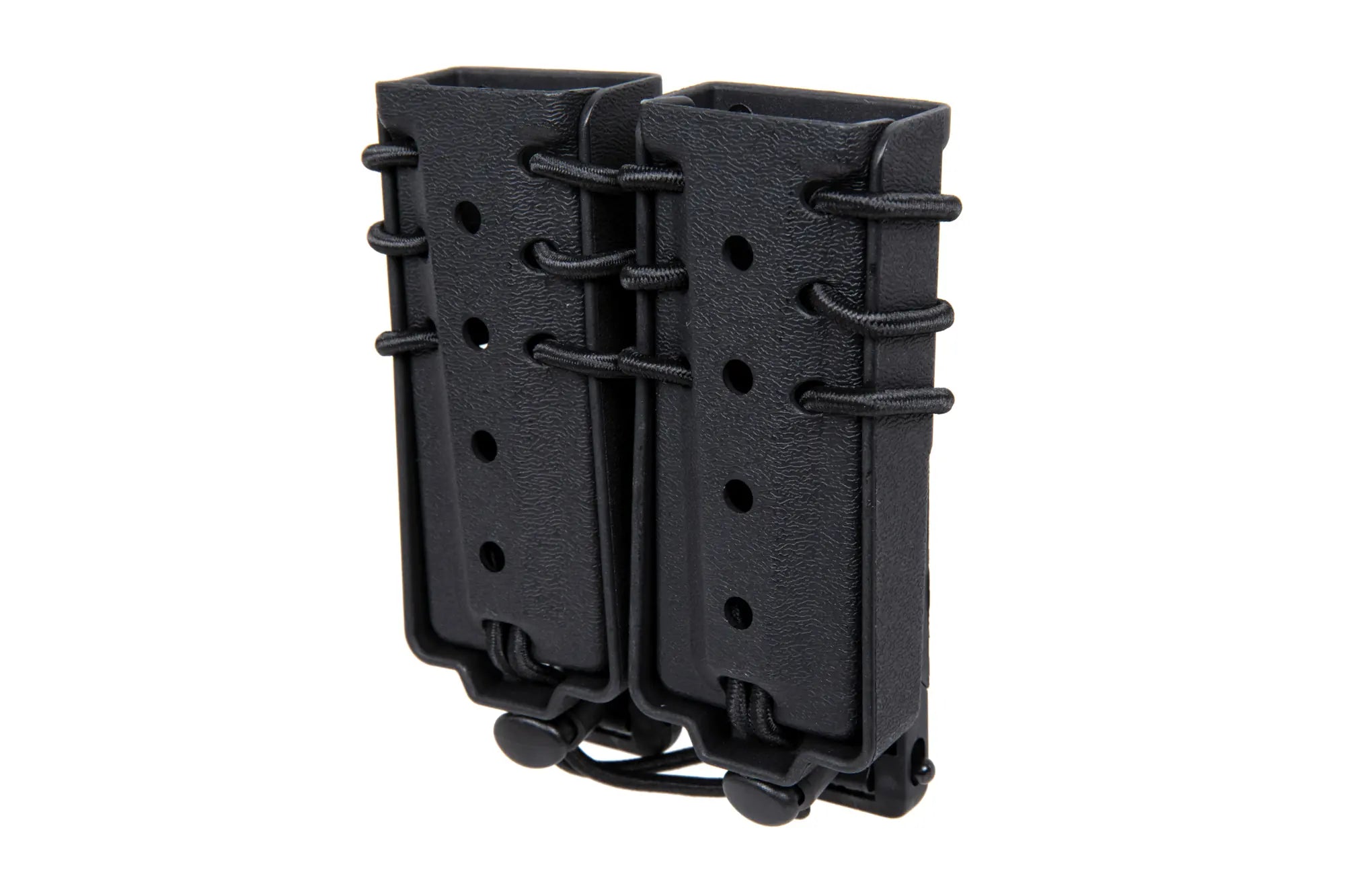 Carrier for 2 9mm magazines Wosport Urban Assault Long Quick Pull Black