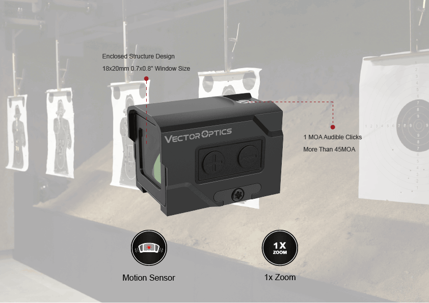 FRENZY Plus VOD Enclosed Red Dot Sight