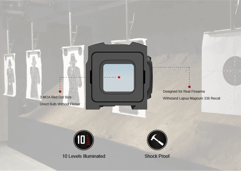 FRENZY Plus VOD Enclosed Red Dot Sight