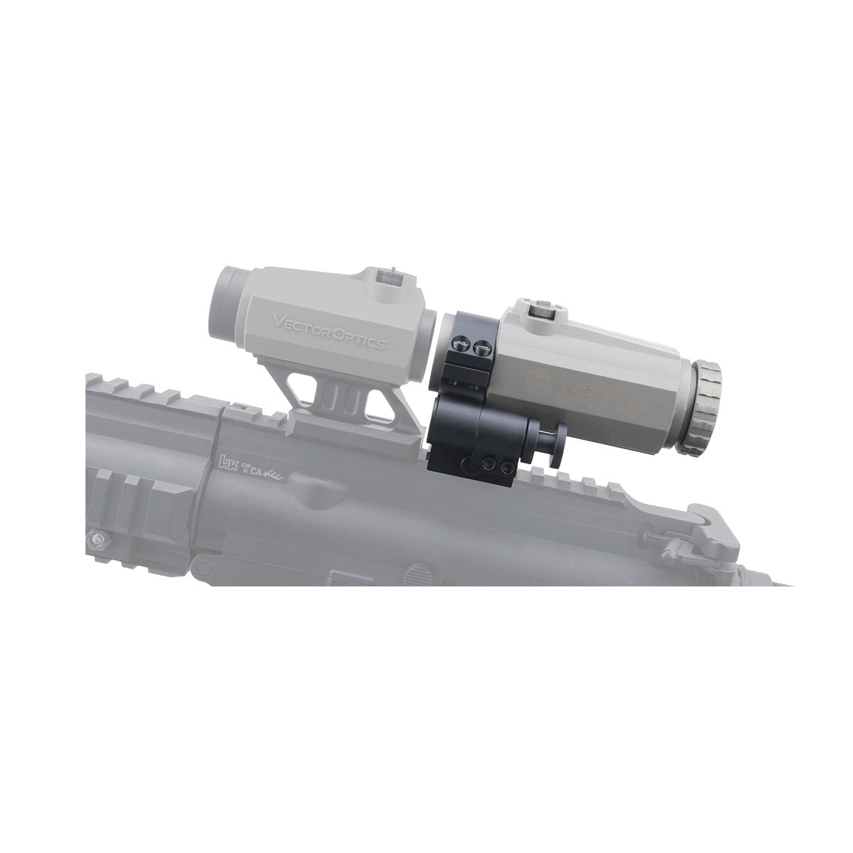 VO MAVERICK-III 3x22 Magnifier Scope - Black