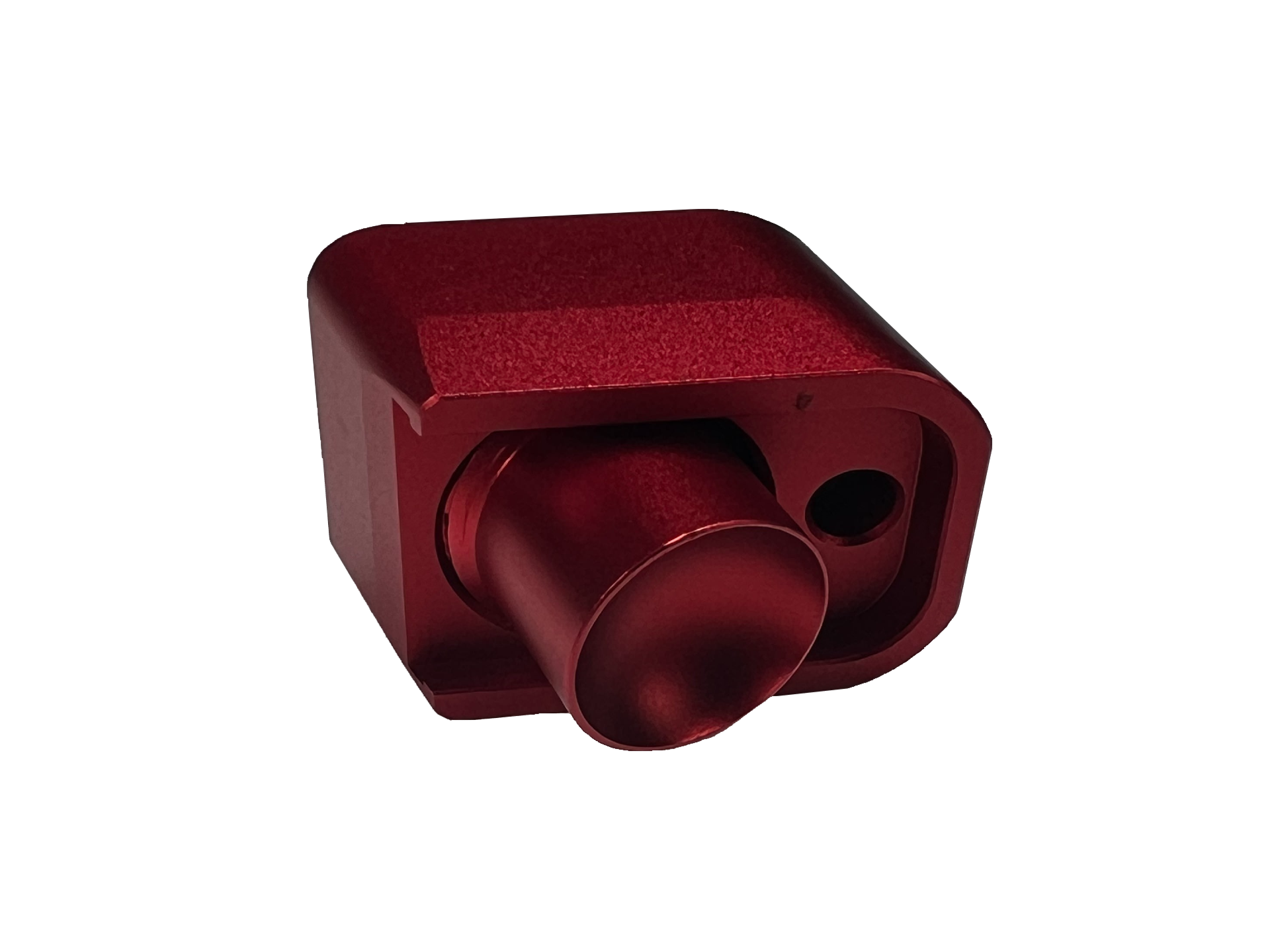 AA CNC Aluminum Enlarged CO2 Magazine Base Plate AAP-01 - Red