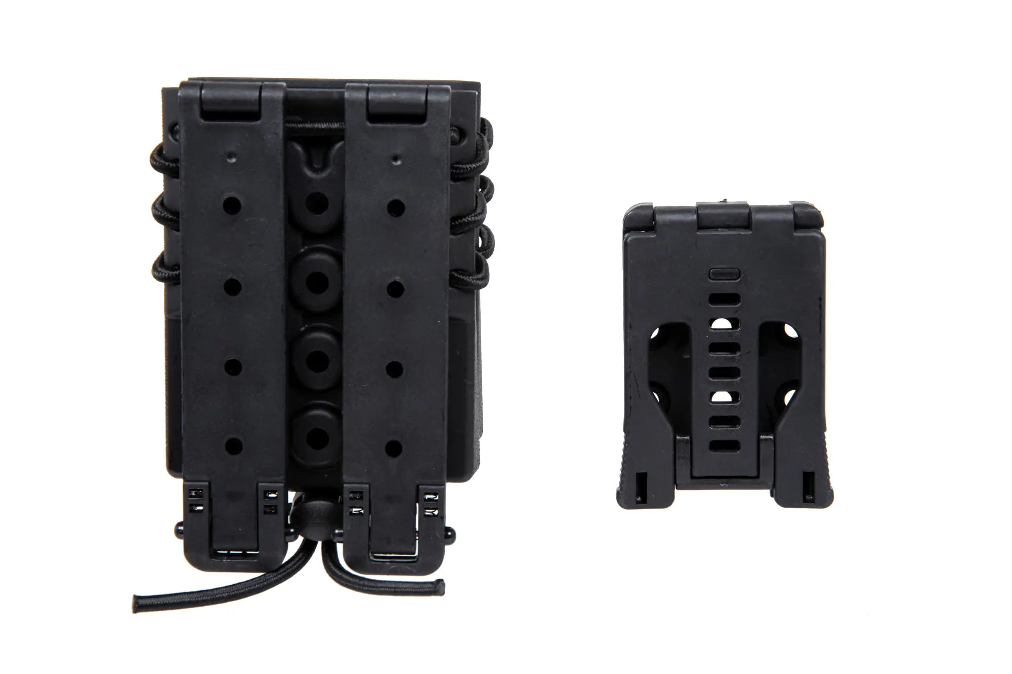 Carrier for 2 M4/M16 magazines Wosport Urban Assault Quick Pull Black