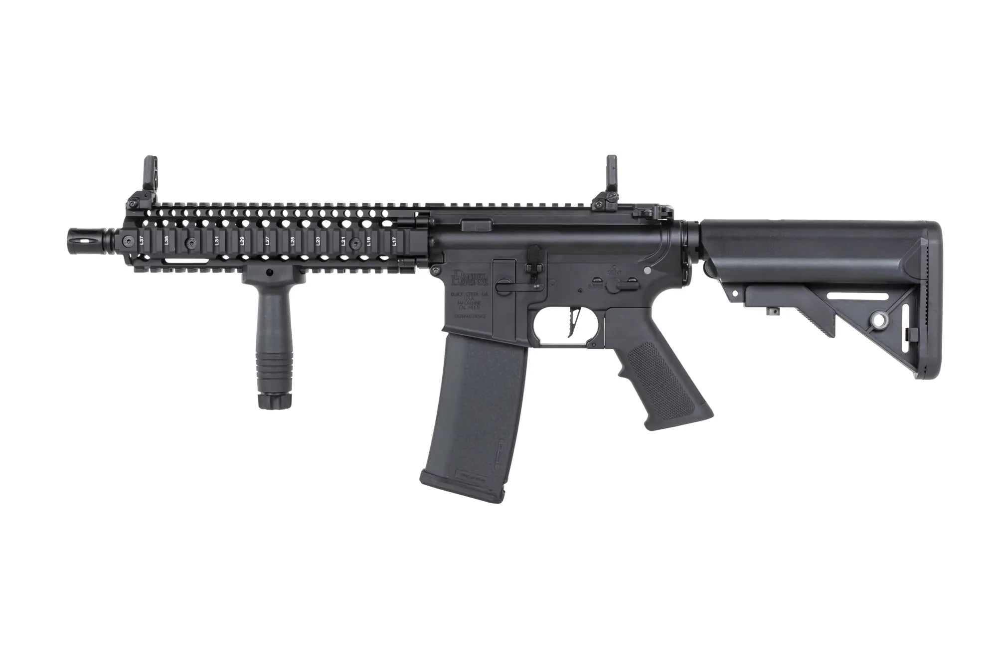 Daniel Defense MK18 SA-E19 EDGE HAL ETU Single Fire Only airsoft rifle