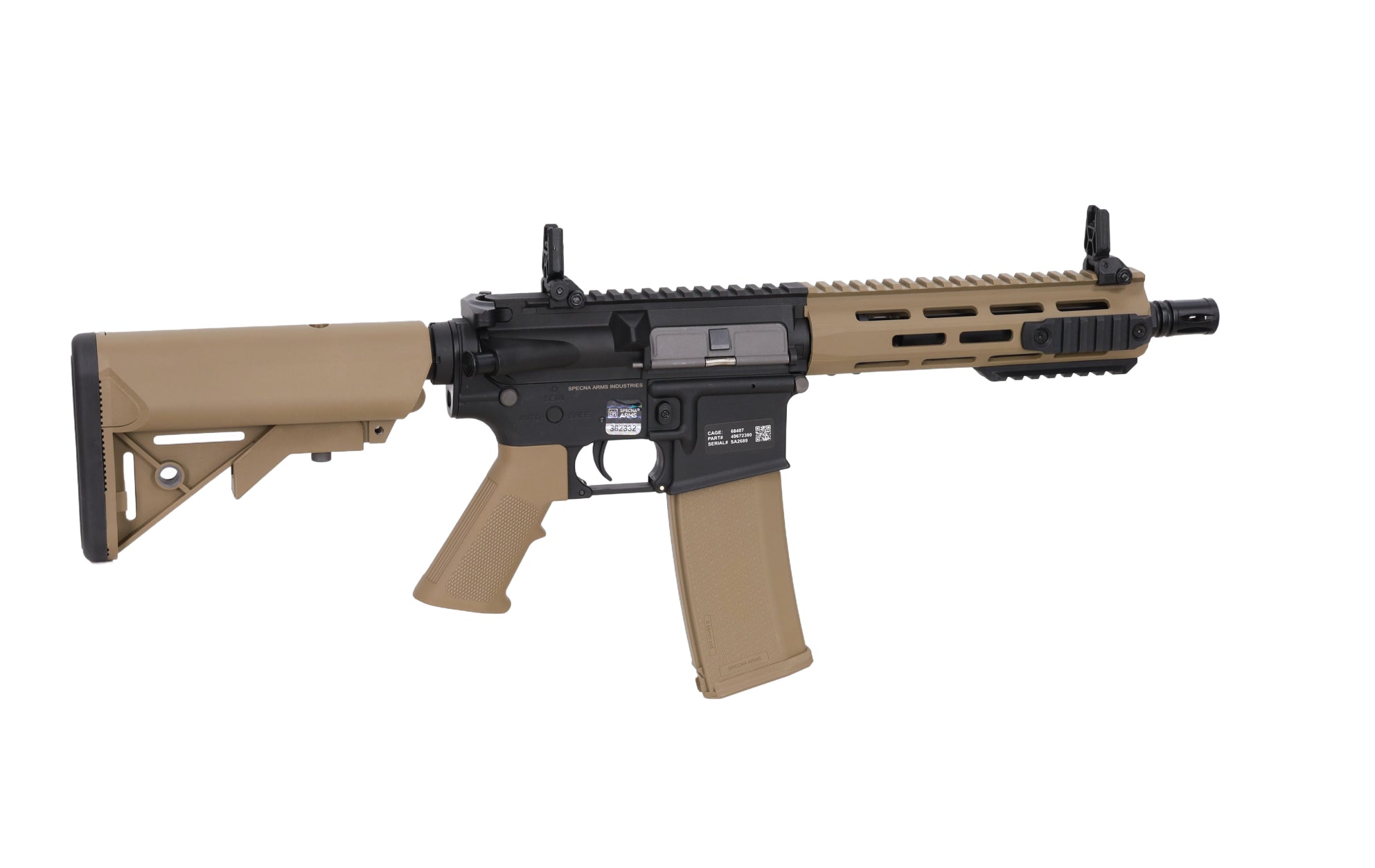 SA-F14 FLEX Gen. 2 GATE X-ASR Half-Tan Airsoft rifle