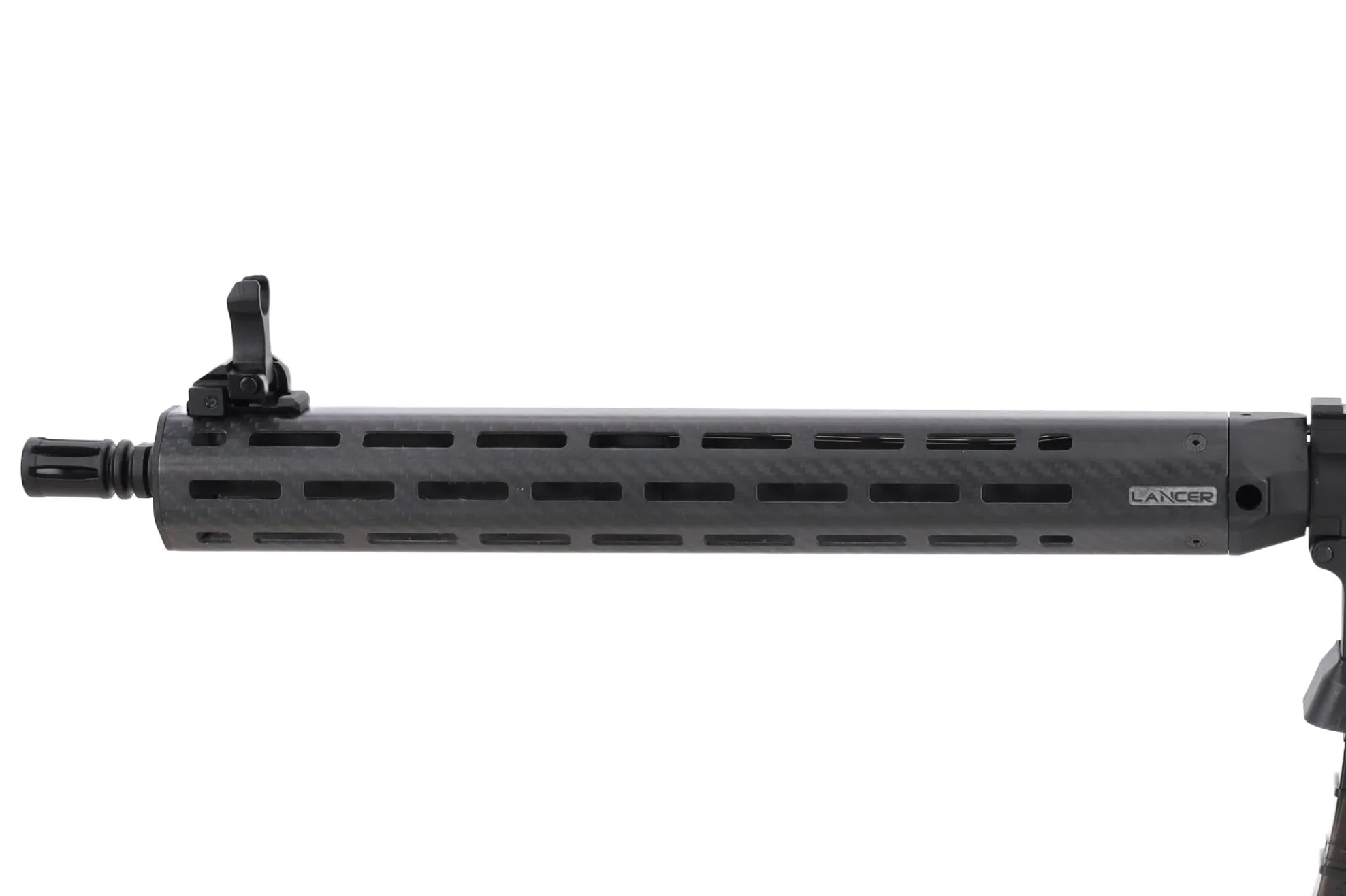 King Arms x Lancer Systems airsoft Carbine L15 LCH7 15" Real Carbon Black-3