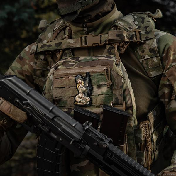 M-Tac Patch Tactical Girl #5 PVC Hooligan