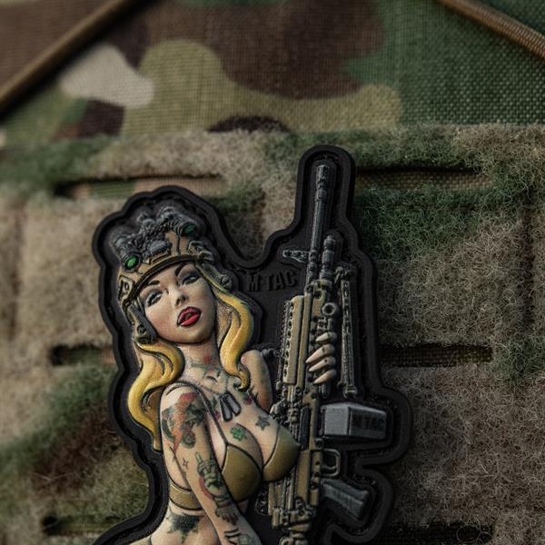 M-Tac Patch Tactical Girl #5 PVC Hooligan