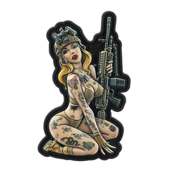 M-Tac Patch Tactical Girl #5 PVC Hooligan