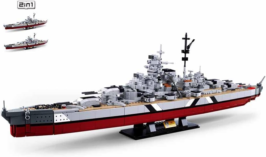 WWII Bismark German Battleship - B1102
