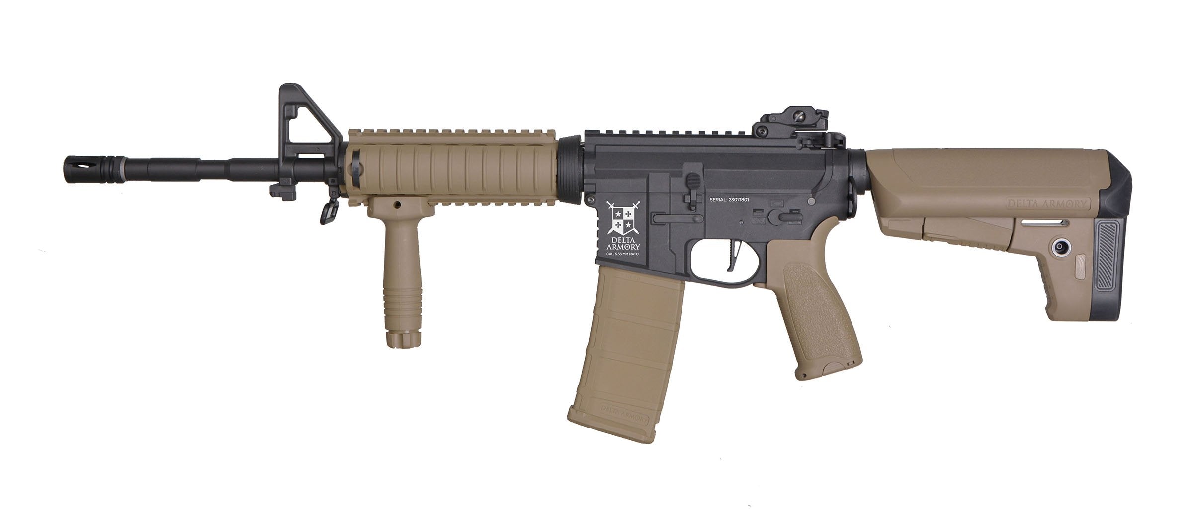 Delta Armory M4 RIS BRAVO - Black/Tan