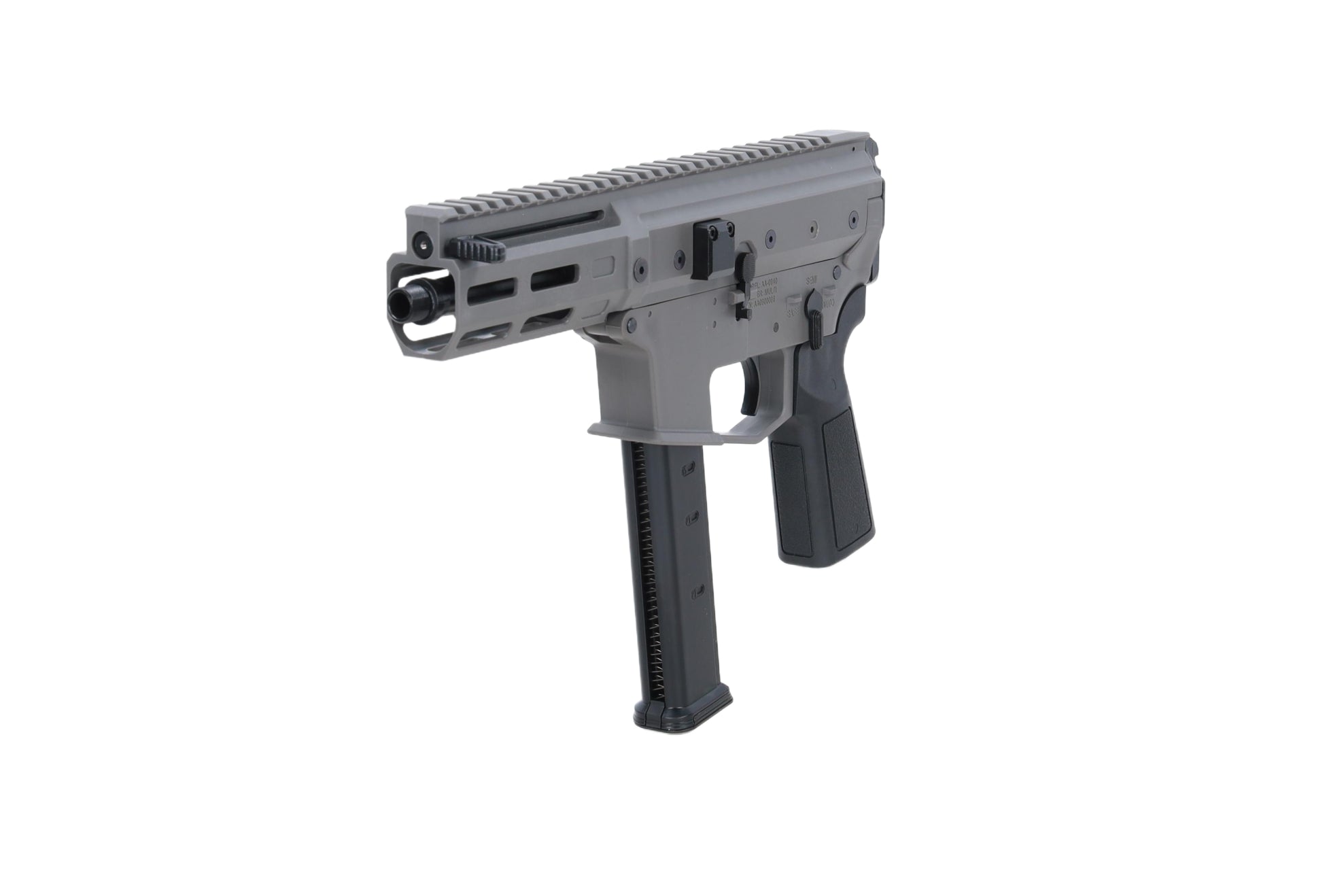 Lambda Defence x Angstadt Arms airsoft machine gun MDP-9 Grey-7