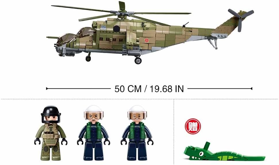 Russian MI-24S Gunship - B1137