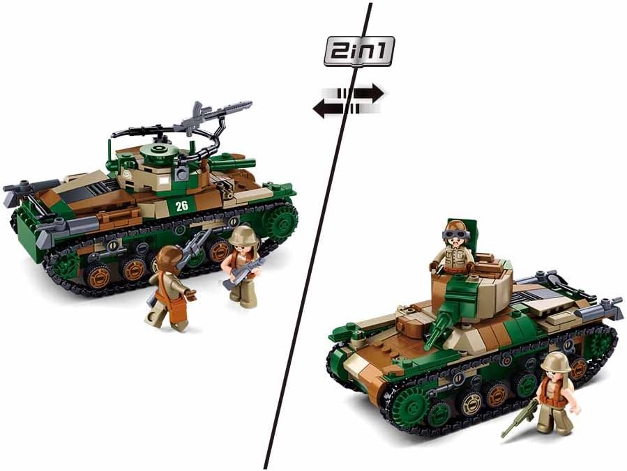 WWII Type 97 Japanese Tank - B1107