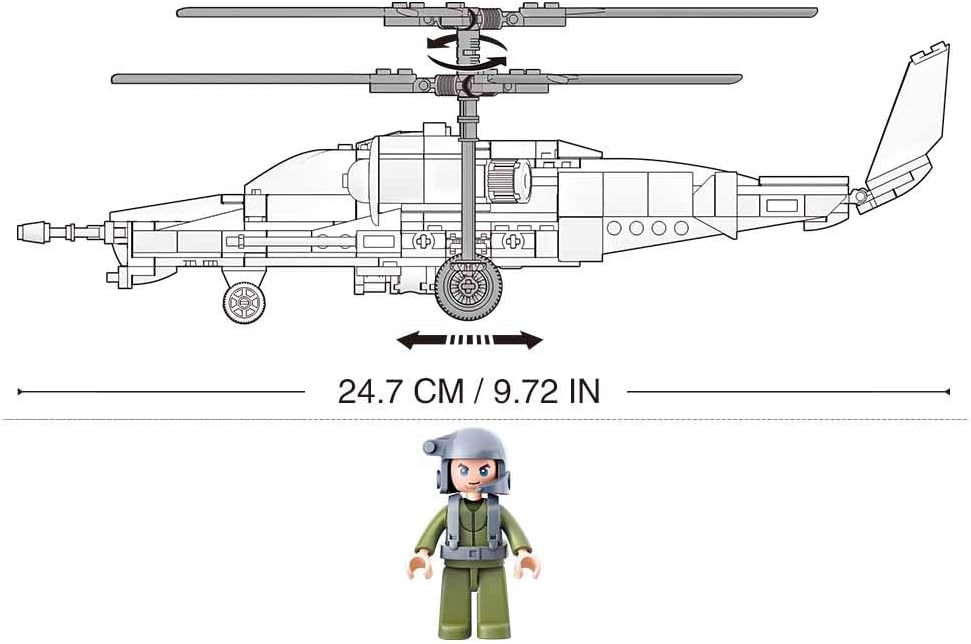 Kamov Ka-50 Russian Combat Helicopter - B0752