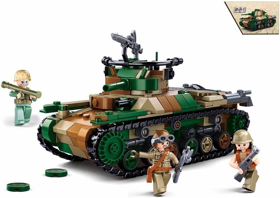 WWII Type 97 Japanese Tank - B1107