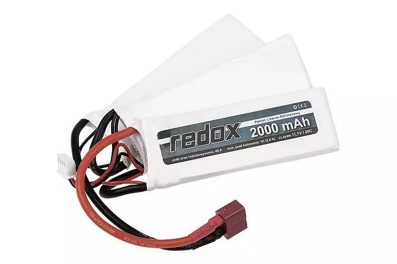 LiPo 2000 mAh 11.1V Battery - 20C