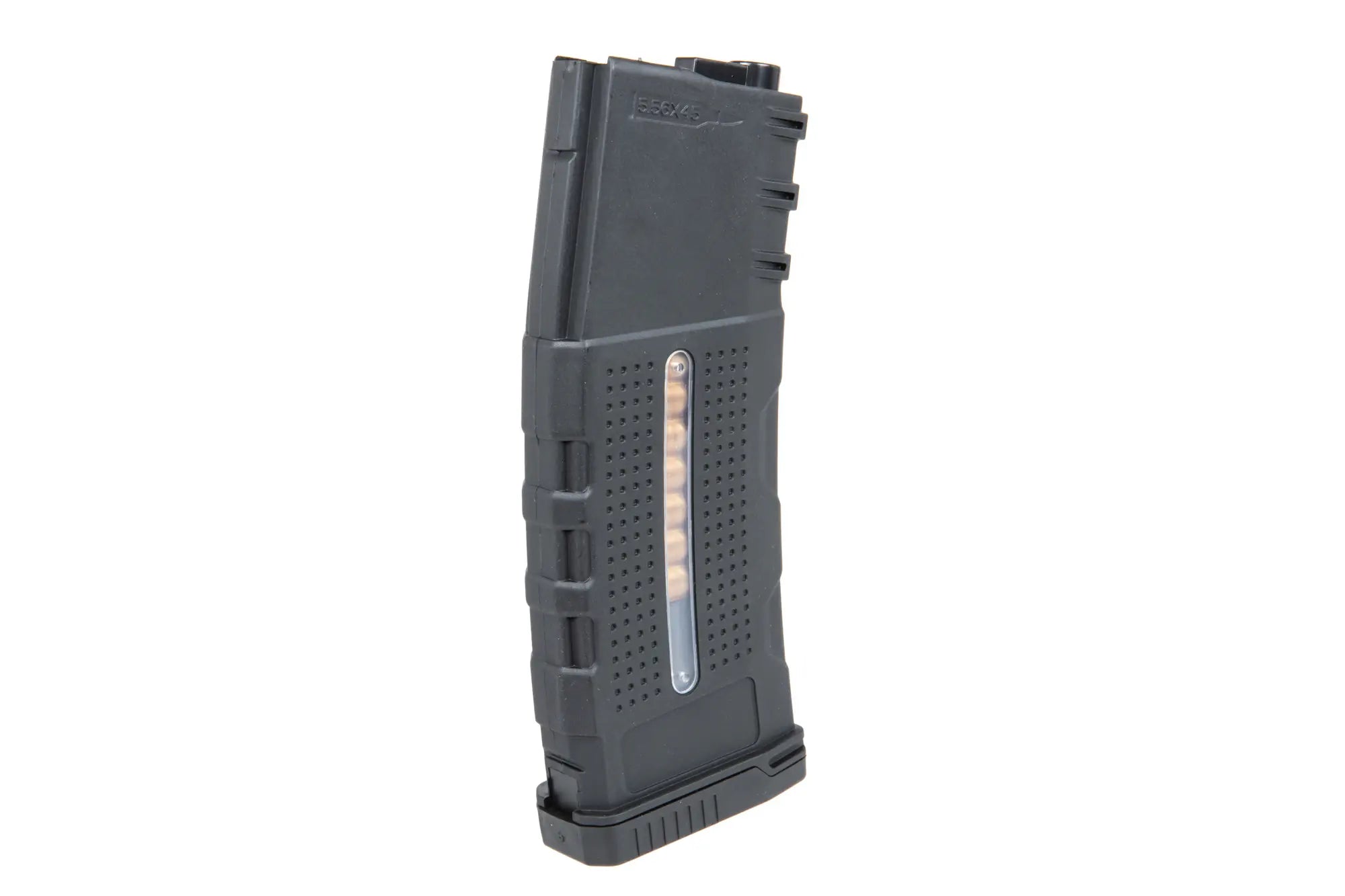 Polymer Mid-Cap Magazine for 150 Tornado BBs with dummy cartridges for M4/M16 replicas Black