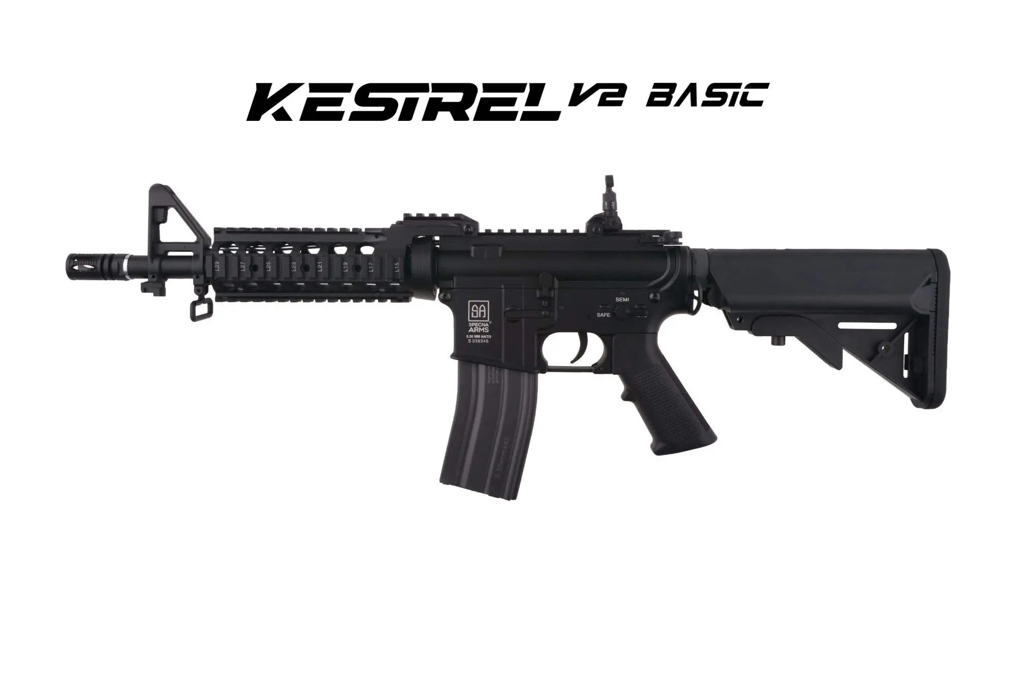 Specna Arms SA-B05 ONE™ SAEC™ Kestrel™ ETU ASG Carbine Black-1