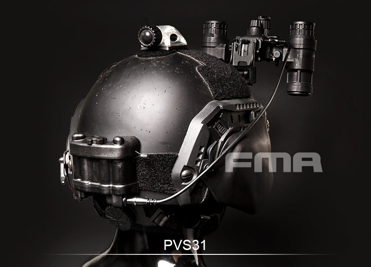 FMA PVS-31 NVG Dummy Replica, without Illumination - Black