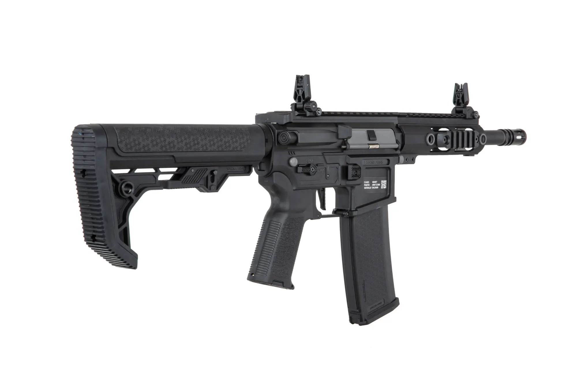 Specna Arms SA-F04-RL FLEX™ Light Ops Stock/ New Receiver HAL ETU™ airsoft Carbine Black-5