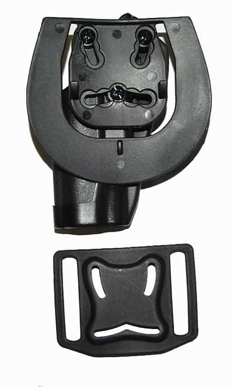 FMA CQC Serpa Belt Holster (Colt M1911), Right Hand - Black