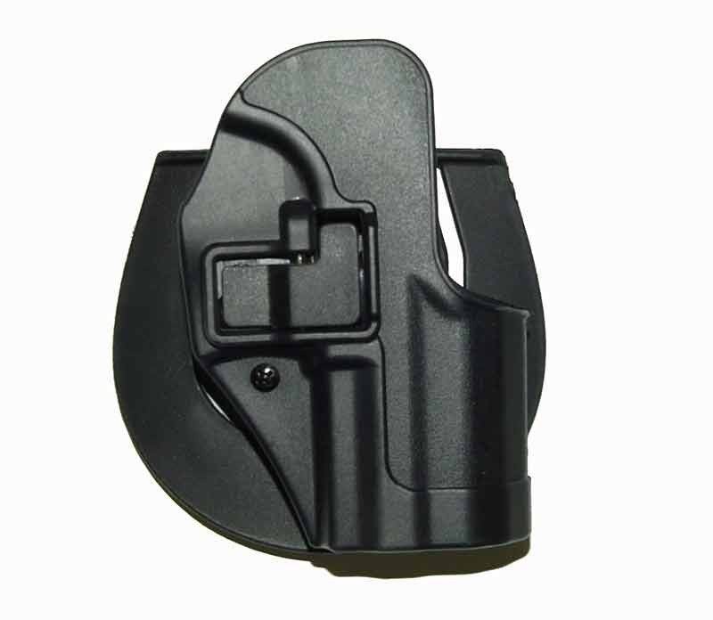 FMA CQC Serpa Belt Holster (USP, CZ-P09), Right Hand - Black