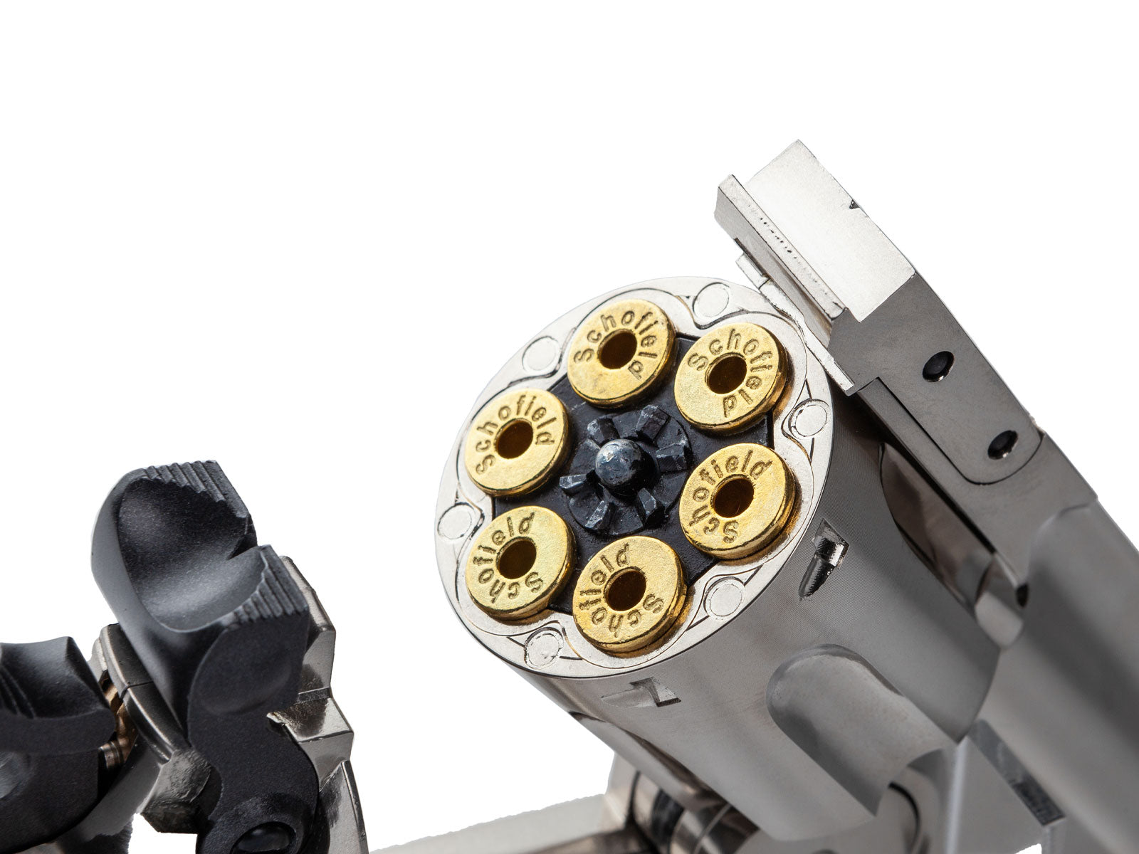 ASG Schofield 6" Gas Revolver - Silver / Ivory