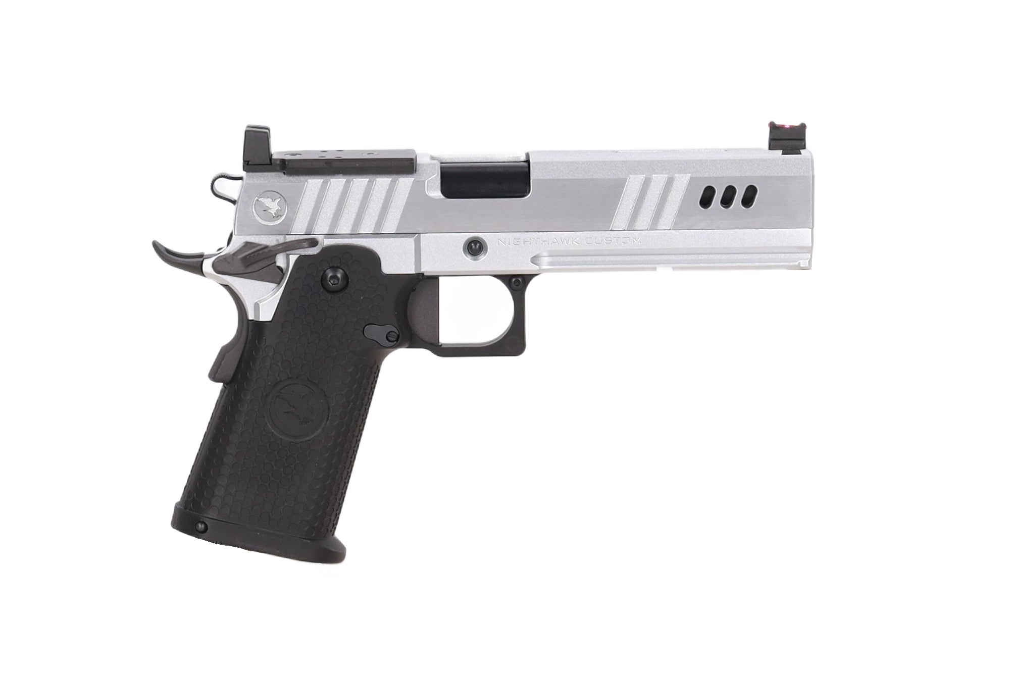 RWA Nighthawk Custom BDS9 GBB Pistol Optics Ready – Silver-4
