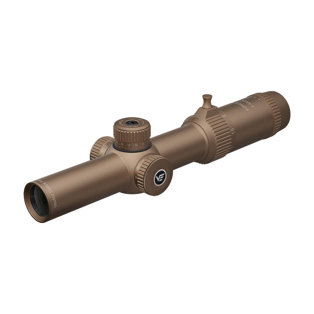 FORESTER 1-5x24 SFP Gen2 LPVO scope Coyote