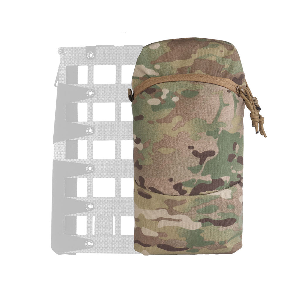 Universal pocket Wosport Cargo 3x6 Vertical Laser Cut Multicam-4