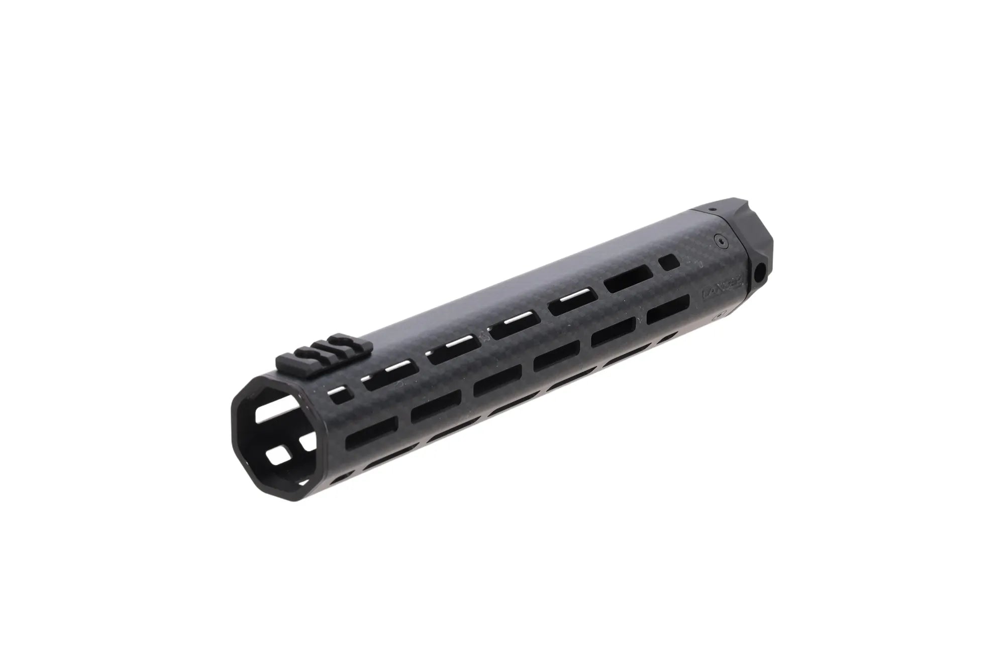King Arms x Lancer Systems 12'' LCH M-LOK mounting rail for M4/M16 Faux Carbon Fiber replicas-3