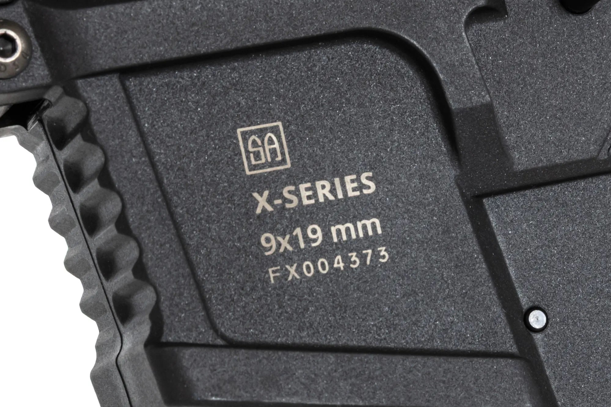 Airsoft Replica SA-FX01 FLEX HAL ETU machine gun with orange flash hider