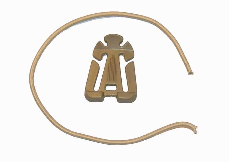 FMA MOLLE Web Dominator Mounting Kit, 1 Piece - Tan