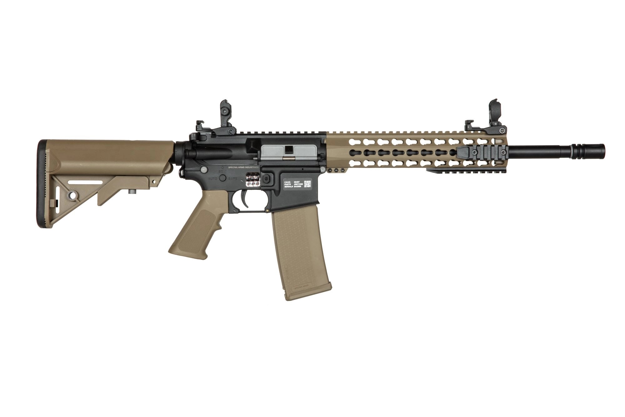 Specna Arms SA-F02 FLEX™ GATE X-ASR 1.14 J Half-Tan airsoft rifle-8