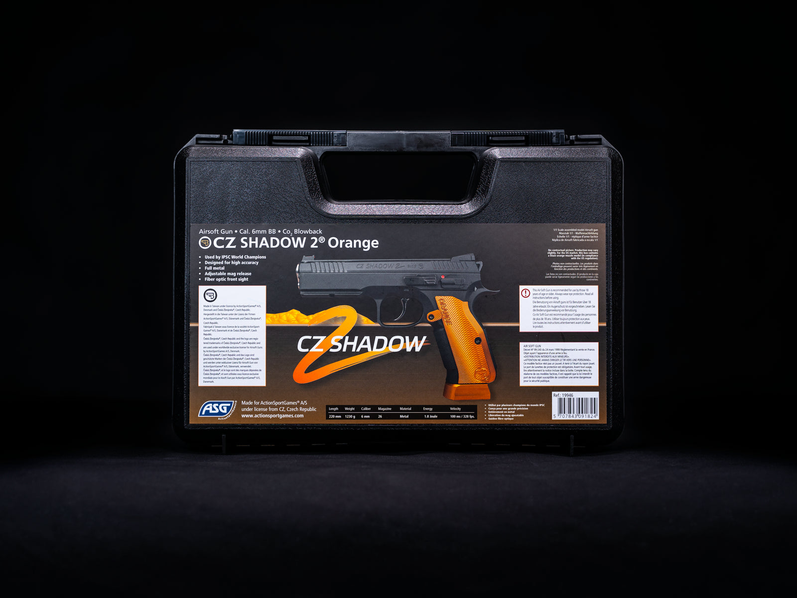 Airsoft pistol CZ-75 Shadow 2 CO2 Special Edition | Action Sport Games