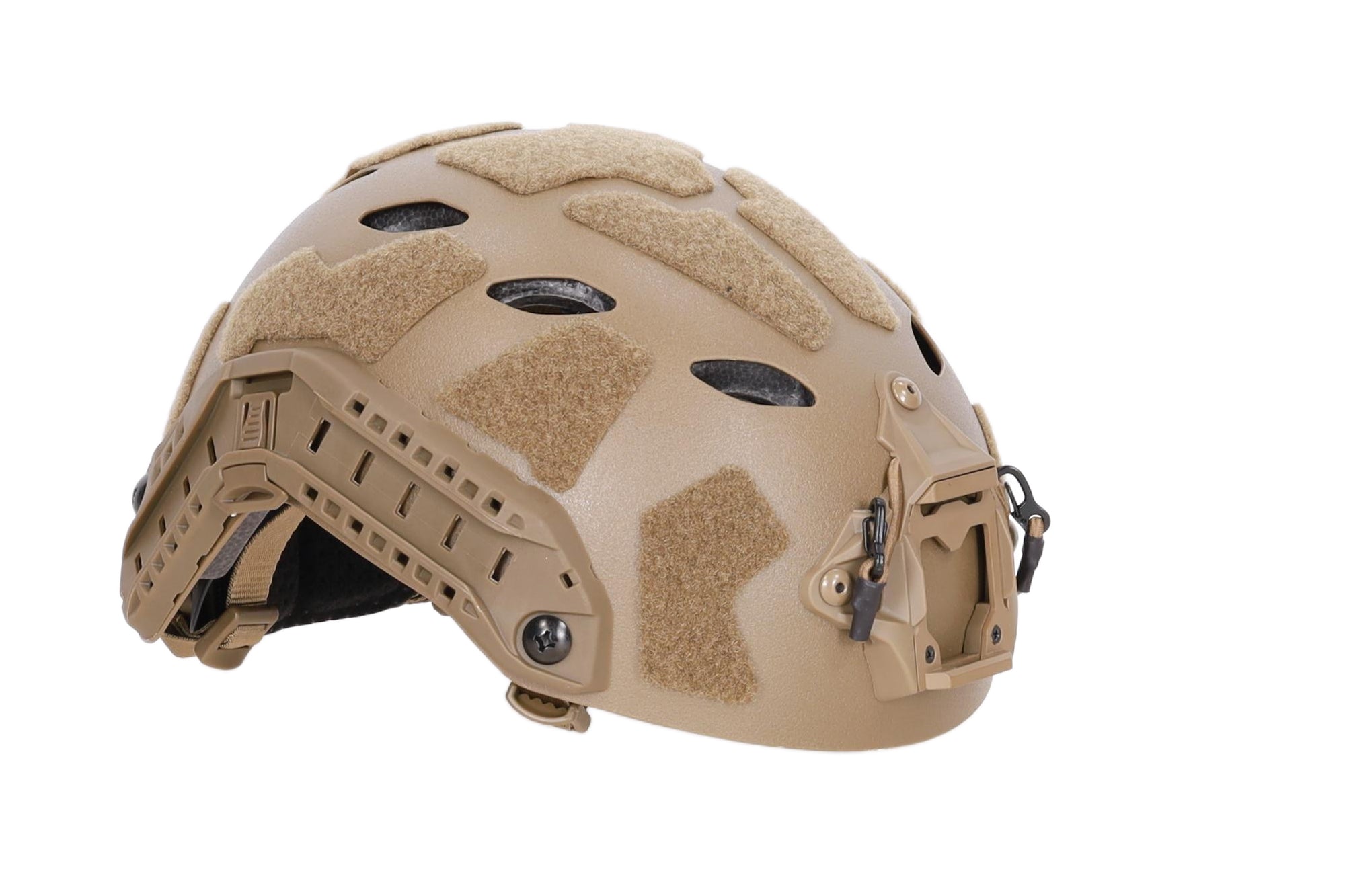 Specna Arms FAST SHC X-Shield BJ (Light Version) Tan replica helmet M size (52-60cm)-2