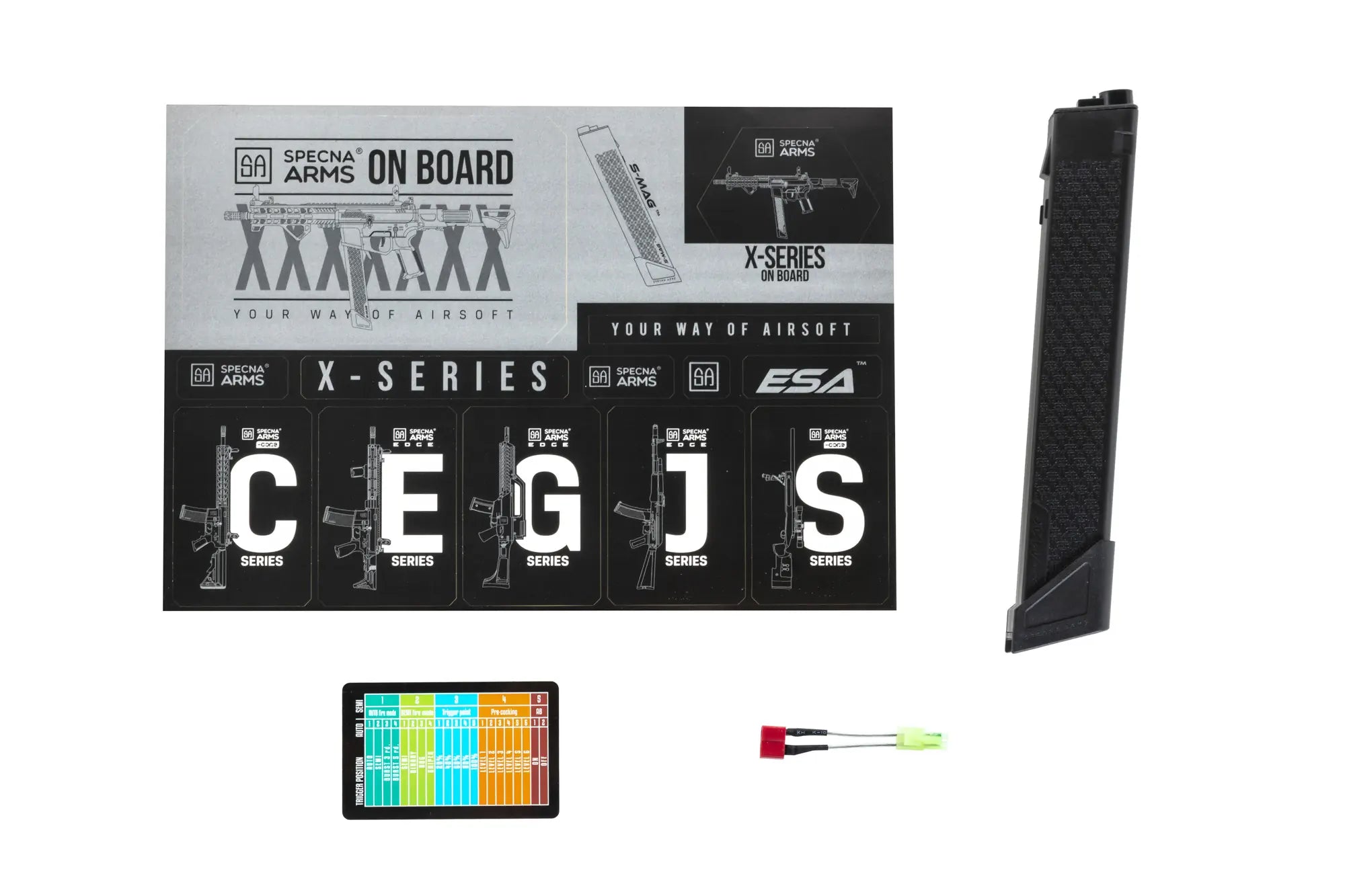 SA-FX01 FLEX HAL ETU 0.5J airsoft rifle