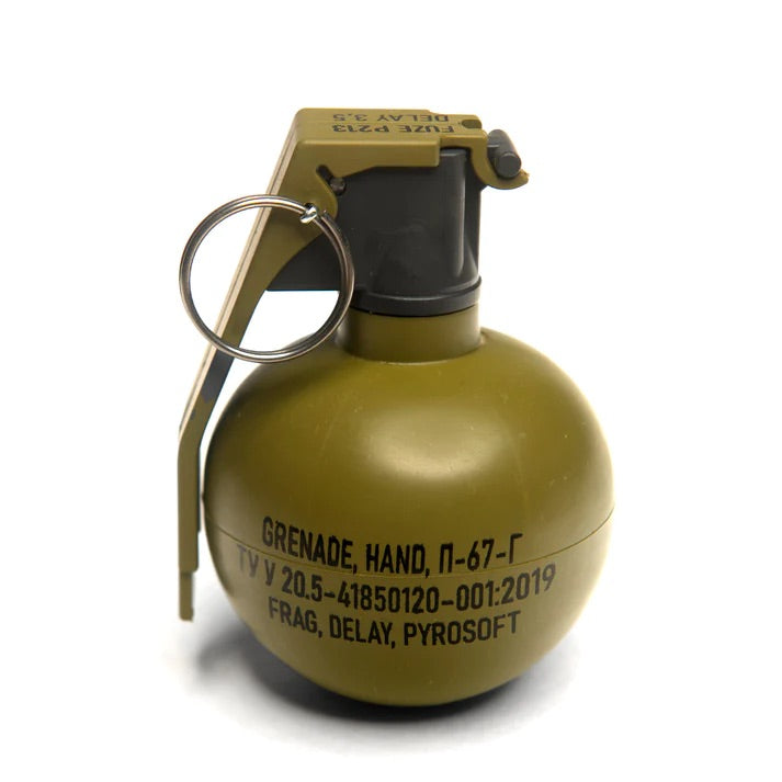 10x Airsoft hand grenade P-67G NATO