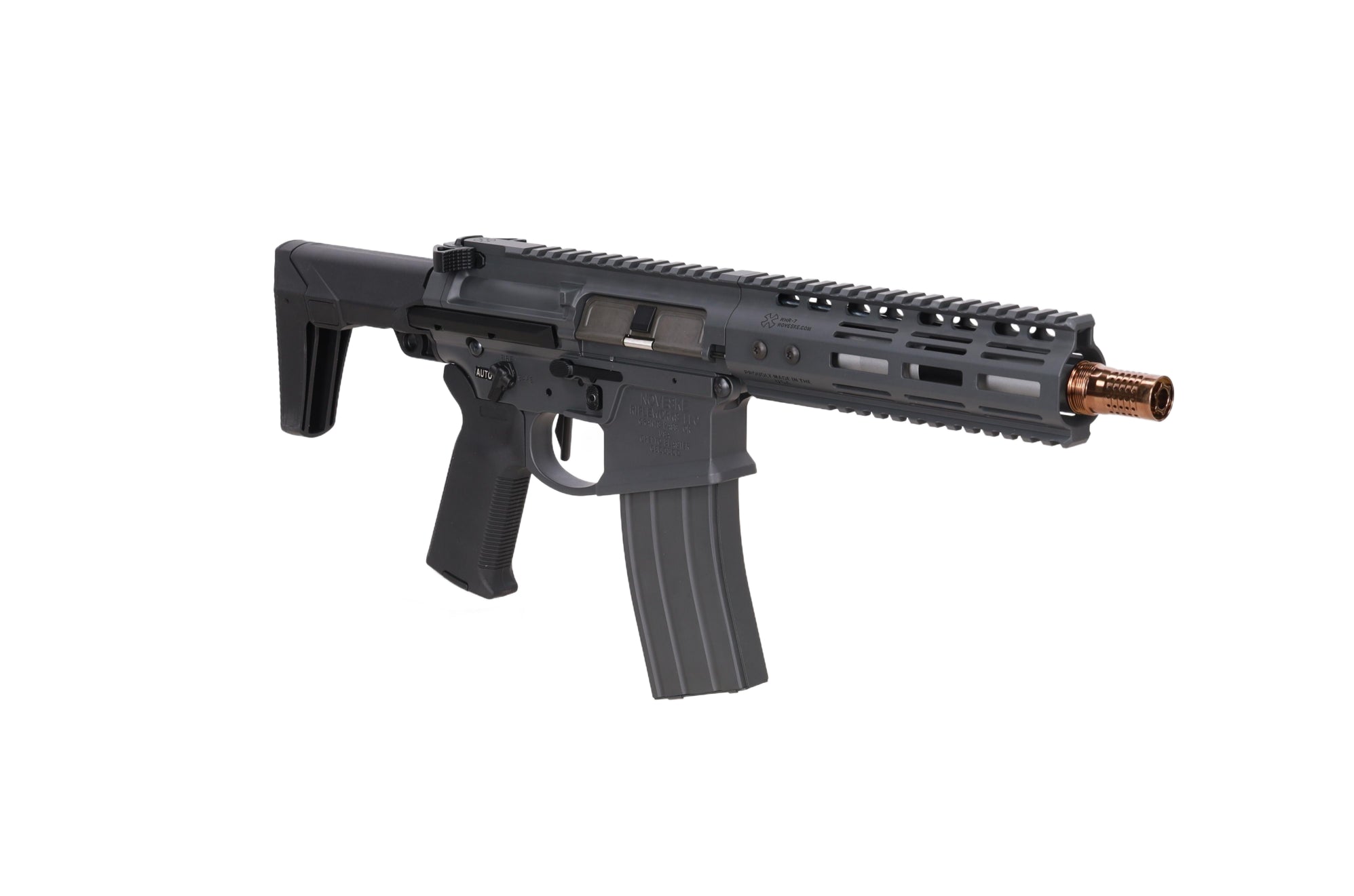 GBBR Noveske Ghetto Blaster NHR-7 7.94" MWS Gen.2 Grey