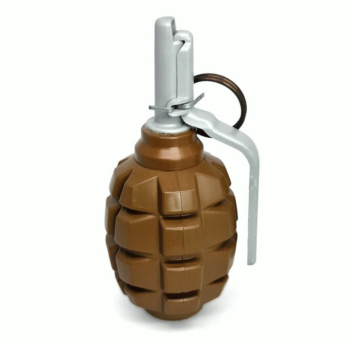 PYROSOFT 8x Pyro-F1G Airsoft Hand Grenade (Peas) - Brown