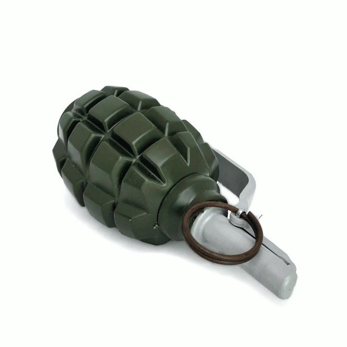 PYROSOFT 8x Pyro-F1M Airsoft Hand Grenade (Chalk) - Green