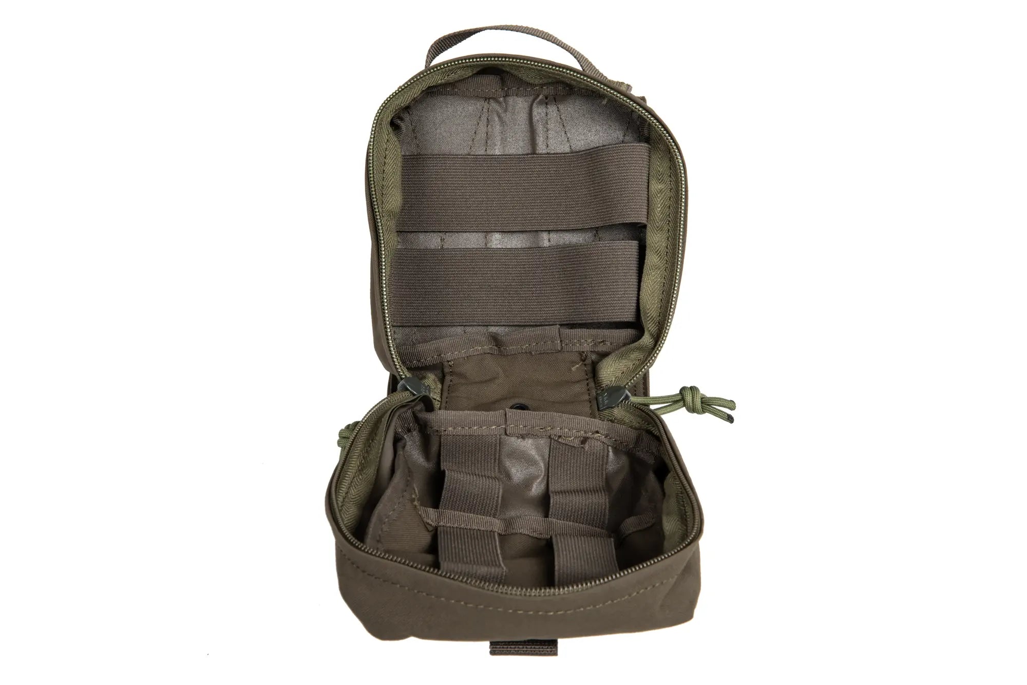 First aid kit with Molle panel Wosport Ranger Green