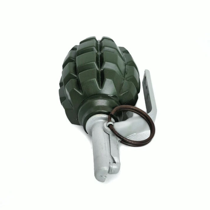 PYROSOFT 8x Pyro-F1M Airsoft Hand Grenade (Chalk) - Green