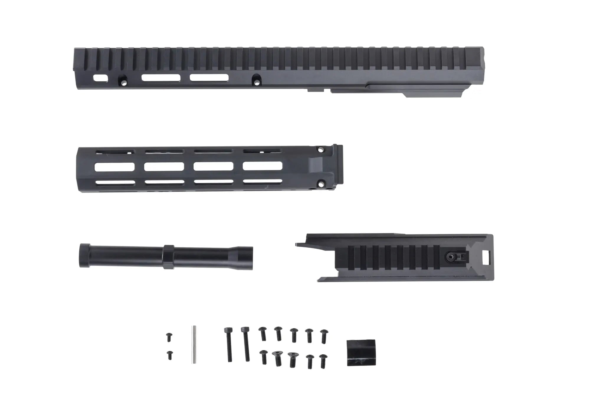 5KU handguard kit with lock chamber cover 5KU-368 Black