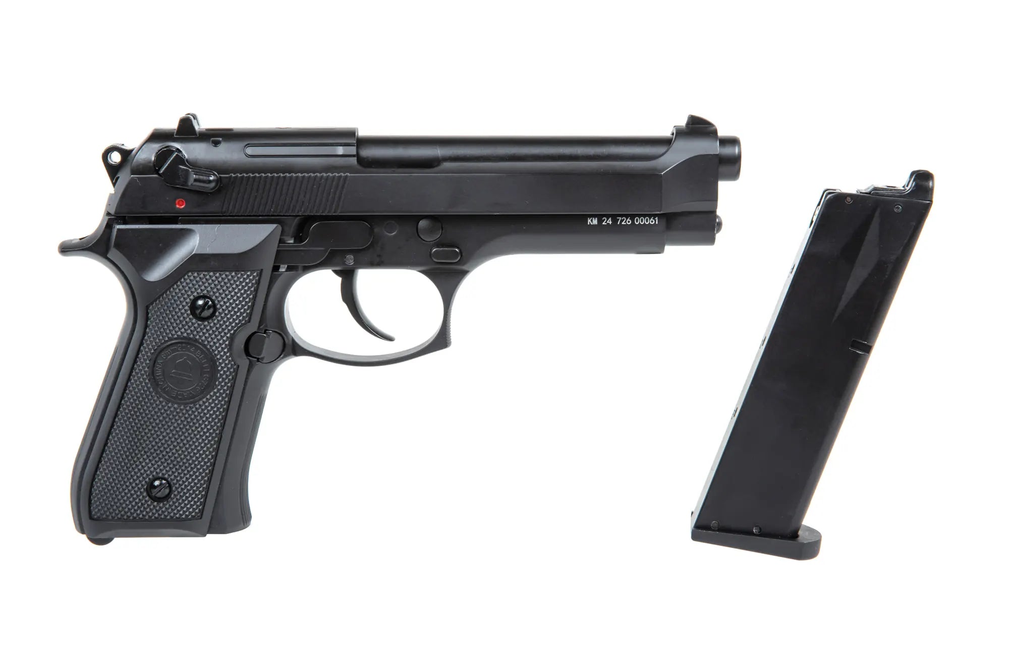 Replica of the Double Bell M92 Pistol Black