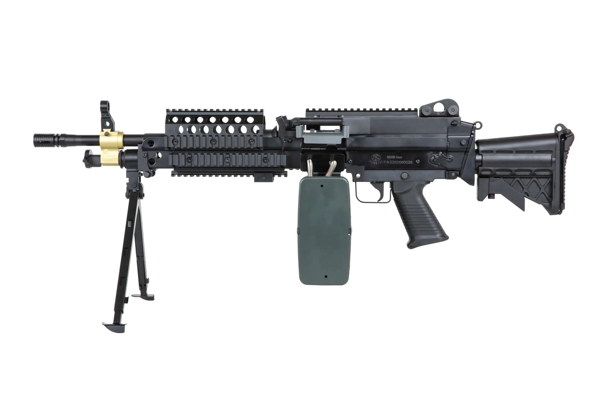 A&K Cybergun MK46 Black Airsoft Machine Gun-3