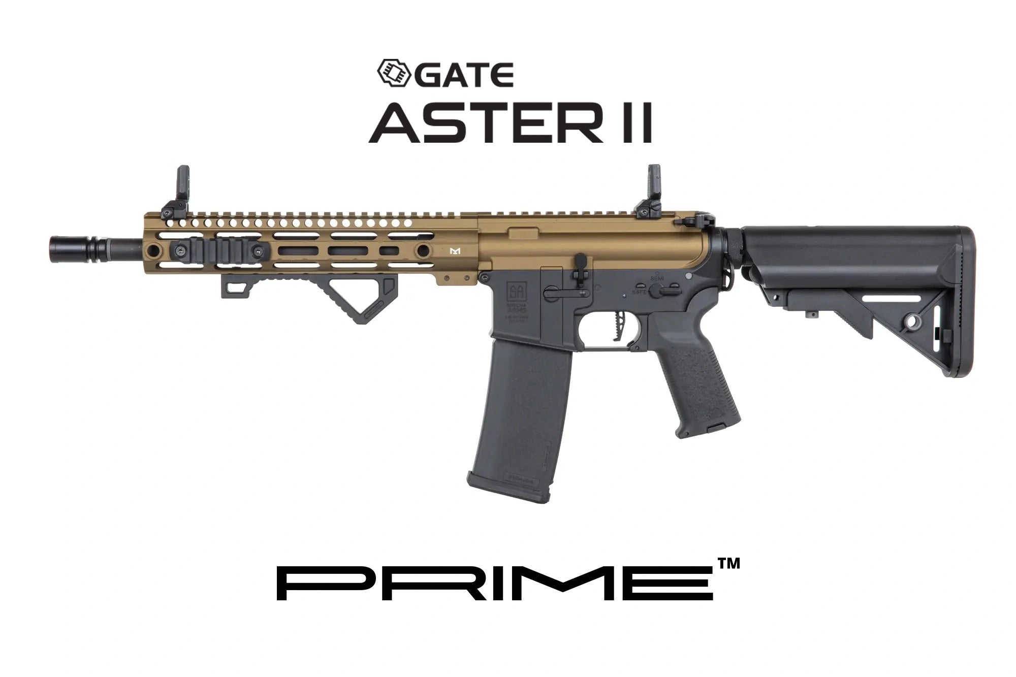 Specna Arms SA-P20 Prime™ Aster II ETU airsoft Carbine with Chaos Bronze brushless motor-4