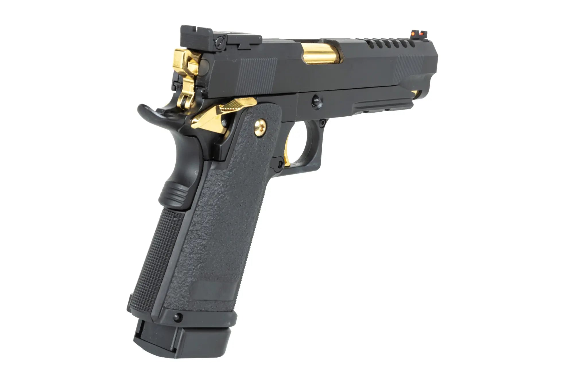 E&amp;C EC-2104 airsoft pistol Black and gold-1