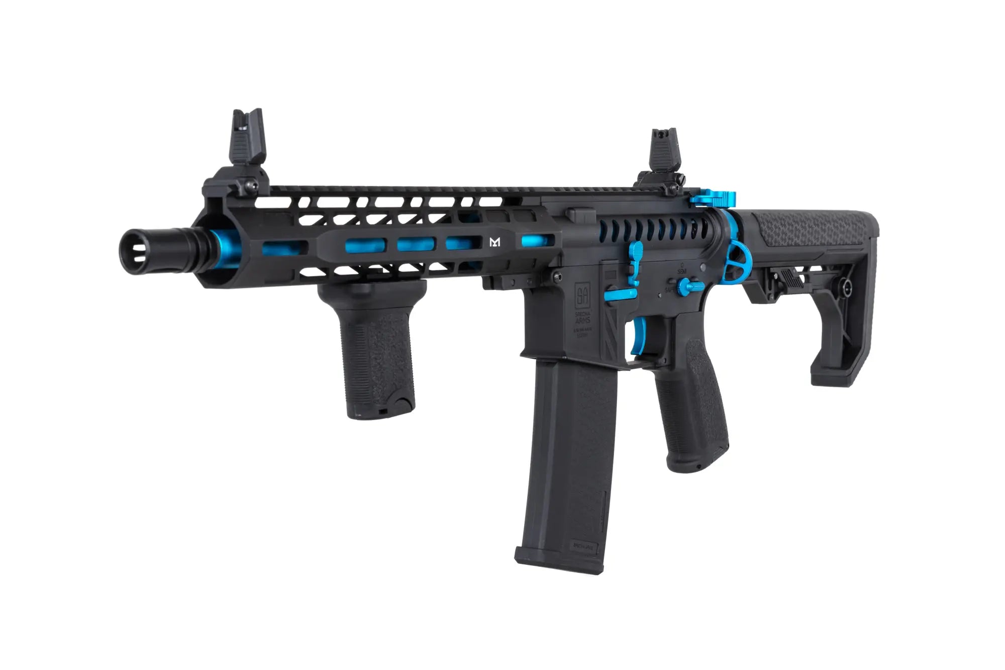 Specna Arms SA-E39-L EDGE™ Light Ops Stock GATE X-ASR Blue airsoft Carbine-6