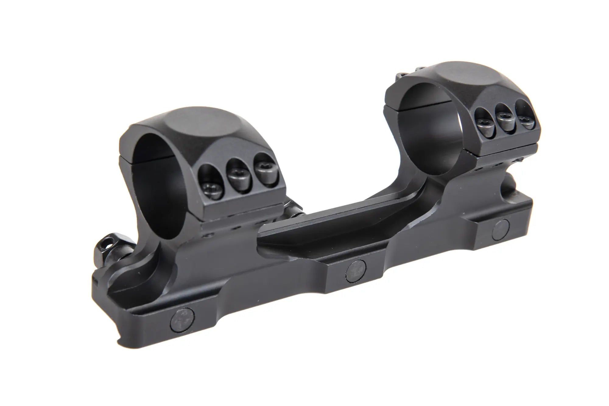 Vector Optics 30mm one-piece high mount for Picatinny rail X-ACCU 0 MOA Black-1